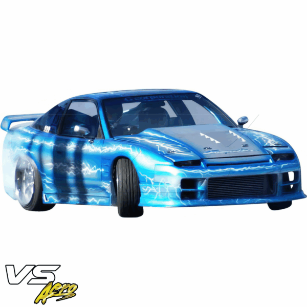 VSaero FRP GCOR Side Skirts for Nissan 240SX 1989-1994 > 2/3dr - Image 4