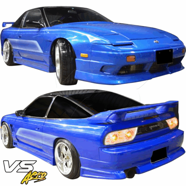 VSaero FRP GCOR Body Kit 4pc for Nissan 240SX 1989-1994 > 3dr Hatch - Image 2