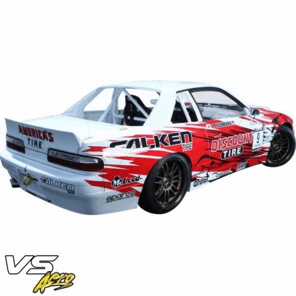 VSaero FRP TKYO v1 Trunk Spoiler Wing for Nissan 240SX / Silvia (S13) 1989-1990 > 2dr Coupe - Image 8