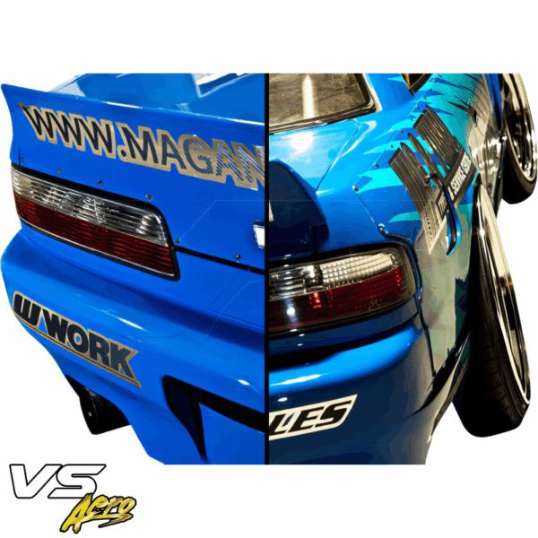 VSaero FRP TKYO v1 Trunk Spoiler Wing for Nissan 240SX / Silvia (S13) 1989-1990 > 2dr Coupe - Image 10
