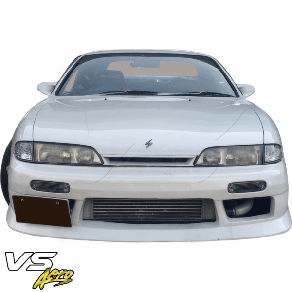 VSaero FRP VERT Front Bumper for Nissan 240SX (S14) 1995-1996 - Image 3