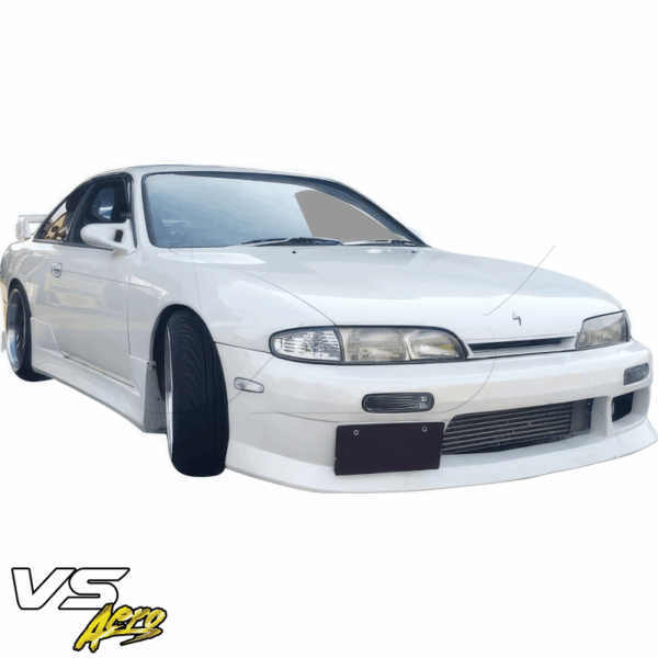 VSaero FRP VERT Front Bumper for Nissan 240SX (S14) 1995-1996 - Image 5