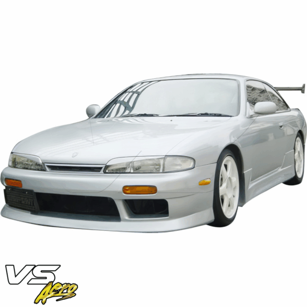 VSaero FRP VERT Front Bumper for Nissan 240SX (S14) 1995-1996 - Image 8