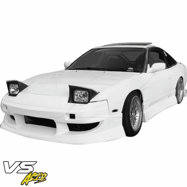 VSaero FRP WOR9 Front Bumper for Nissan 240SX 1989-1994 > 2/3dr - Image 6