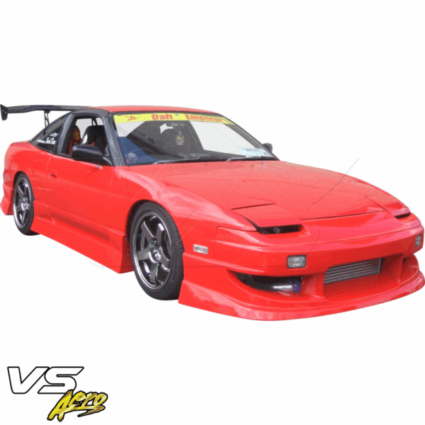 VSaero FRP WOR9 Front Bumper for Nissan 240SX 1989-1994 > 2/3dr - Image 15