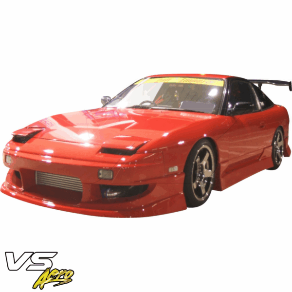 VSaero FRP WOR9 Front Bumper for Nissan 240SX 1989-1994 > 2/3dr - Image 16
