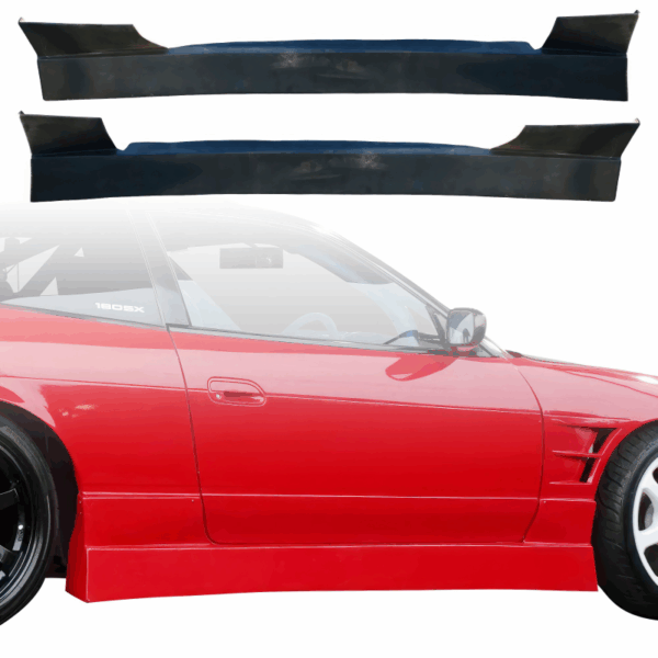 VSaero FRP WOR9 Side Skirts for Nissan 240SX 1989-1994 > 2/3dr - Image 8