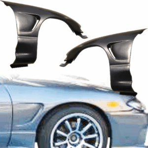 VSaero FRP ORI S13.5 Wide Body 20mm Conversion Fenders (front) for Nissan 240SX 1989-1994 > 2/3dr