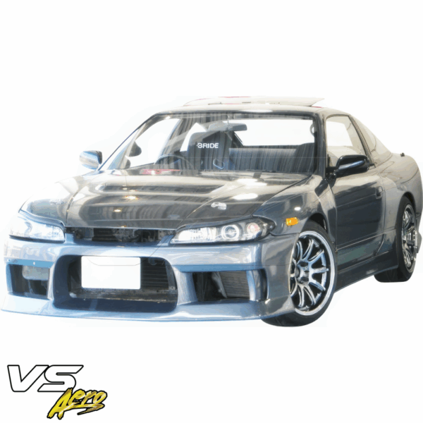 VSaero FRP ORI S13.5 Wide Body 20mm Conversion Fenders (front) for Nissan 240SX 1989-1994 > 2/3dr - Image 5
