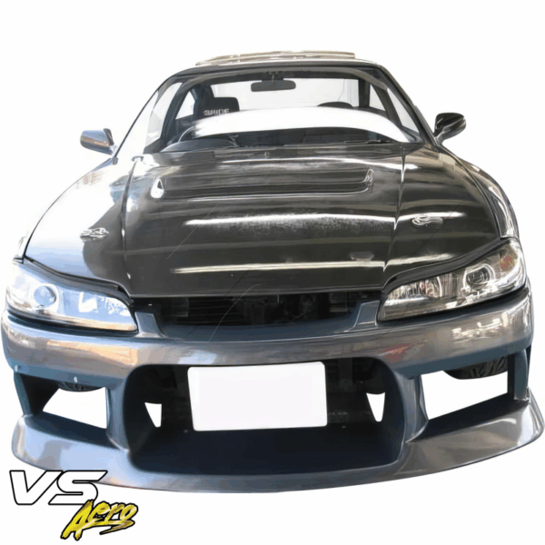 VSaero FRP ORI S13.5 Wide Body 20mm Conversion Fenders (front) for Nissan 240SX 1989-1994 > 2/3dr - Image 6