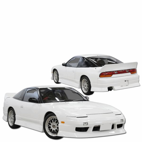VSaero FRP URA v4 Body Kit 4pc for Nissan 240SX 1989-1994 > 3dr Hatch