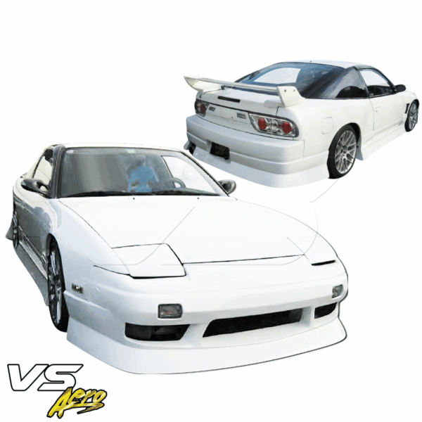 VSaero FRP URA v4 Body Kit 4pc for Nissan 240SX 1989-1994 > 3dr Hatch - Image 2