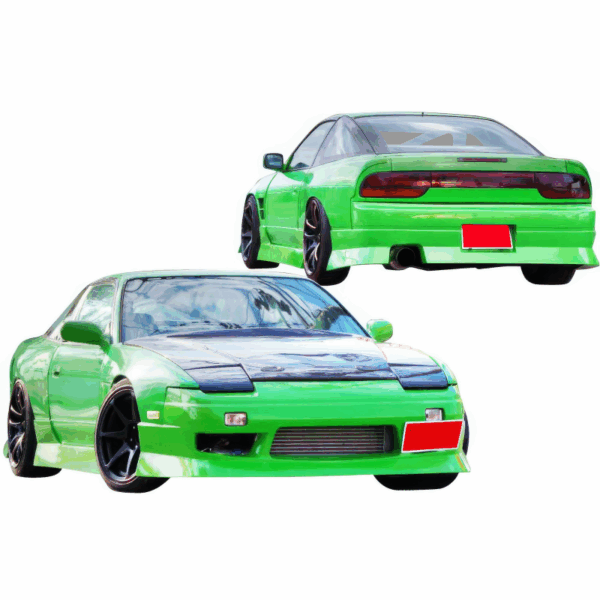 VSaero FRP URA v4 Body Kit 4pc for Nissan 240SX 1989-1994 > 3dr Hatch - Image 3