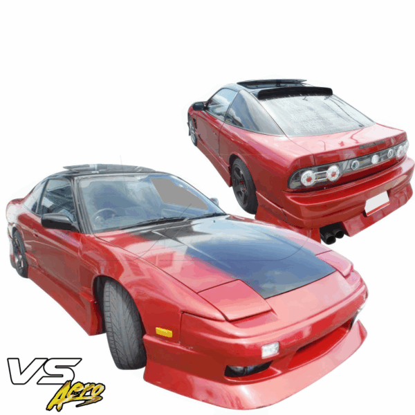 VSaero FRP URA v4 Body Kit 4pc for Nissan 240SX 1989-1994 > 3dr Hatch - Image 4