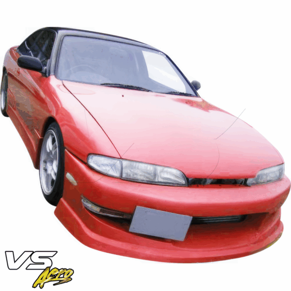VSaero FRP WOR9 v1 Front Bumper for Nissan 240SX (S14) 1995-1996 - Image 3