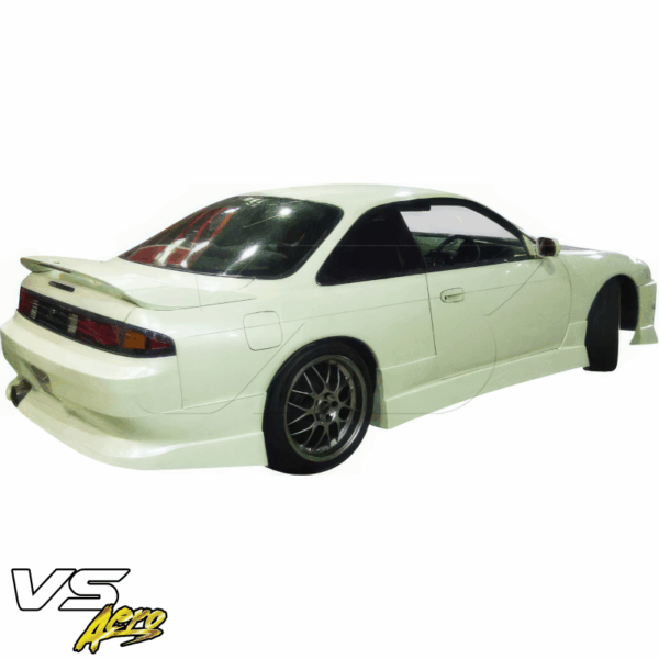 VSaero FRP WOR9 v1 Side Skirts for Nissan 240SX (S14) 1995-1998 - Image 4