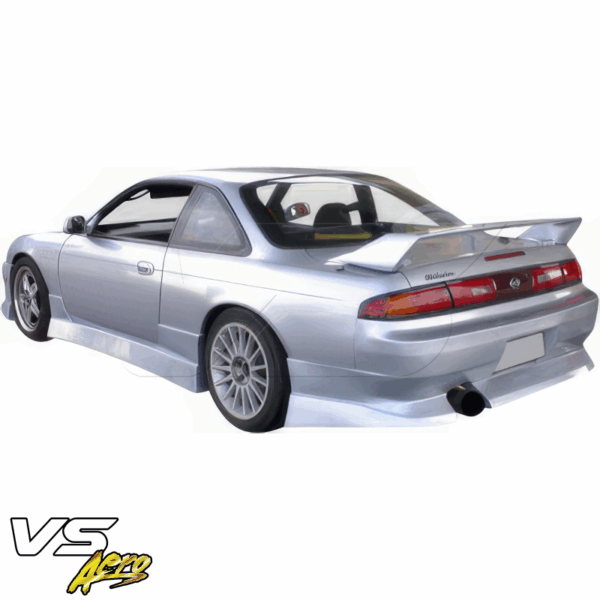 VSaero FRP WOR9 v1 Side Skirts for Nissan 240SX (S14) 1995-1998 - Image 5