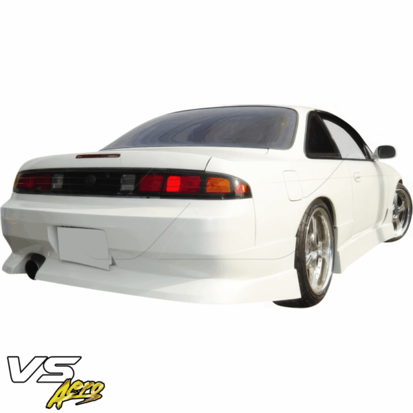 VSaero FRP WOR9 v1 Rear Bumper for Nissan 240SX (S14) 1995-1998 - Image 2