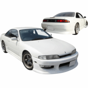 VSaero FRP WOR9 v1 Body Kit 4pc for Nissan 240SX (S14) 1995-1996