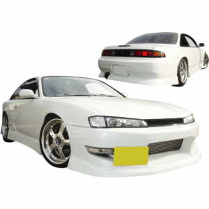 VSaero FRP WOR9 v1 Body Kit 4pc for Nissan 240SX (S14) 1997-1998
