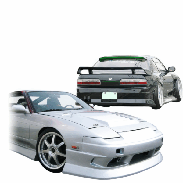 VSaero FRP BSPO v2 Body Kit 4pc for Nissan 240SX 1989-1994 > 2dr Coupe - Image 2