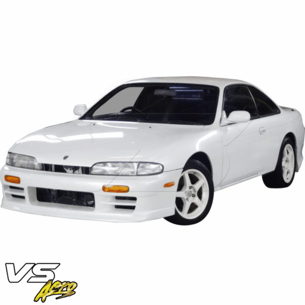 VSaero FRP KOFF Front Bumper for Nissan 240SX (S14) 1995-1996 - Image 3