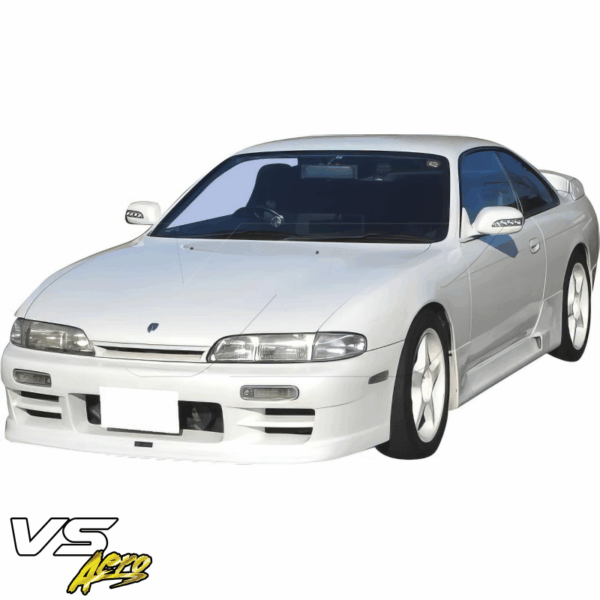 VSaero FRP KOFF Front Bumper for Nissan 240SX (S14) 1995-1996 - Image 6