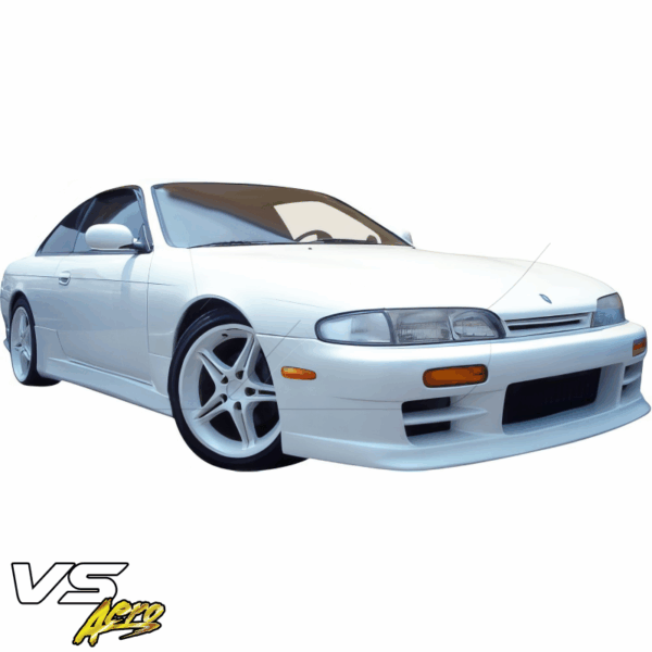 VSaero FRP KOFF Front Bumper for Nissan 240SX (S14) 1995-1996 - Image 7