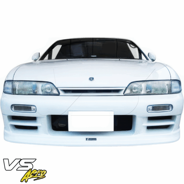 VSaero FRP KOFF Front Bumper for Nissan 240SX (S14) 1995-1996 - Image 8