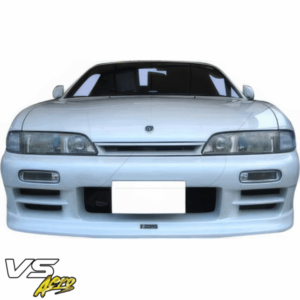 VSaero FRP KOFF Front Bumper for Nissan 240SX (S14) 1995-1996 - Image 9