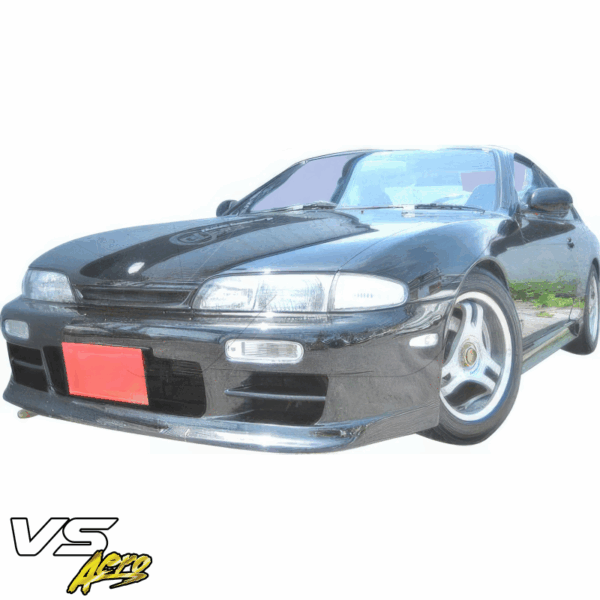 VSaero FRP KOFF Front Bumper for Nissan 240SX (S14) 1995-1996 - Image 15