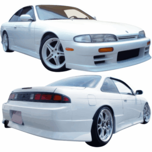 VSaero FRP KOFF Body Kit 4pc for Nissan 240SX (S14) 1995-1996