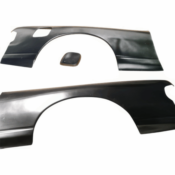 VSaero FRP MSPO Wide Body Fenders (rear) w Gas Cap 50mm for Nissan 240SX (S13) 1989-1994 > 2dr Coupe - Image 6