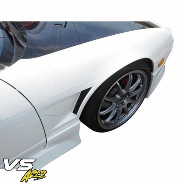 VSaero FRP MSPO Wide Body Fenders (front) 20mm for Nissan 240SX 1989-1994 > 2/3dr - Image 2