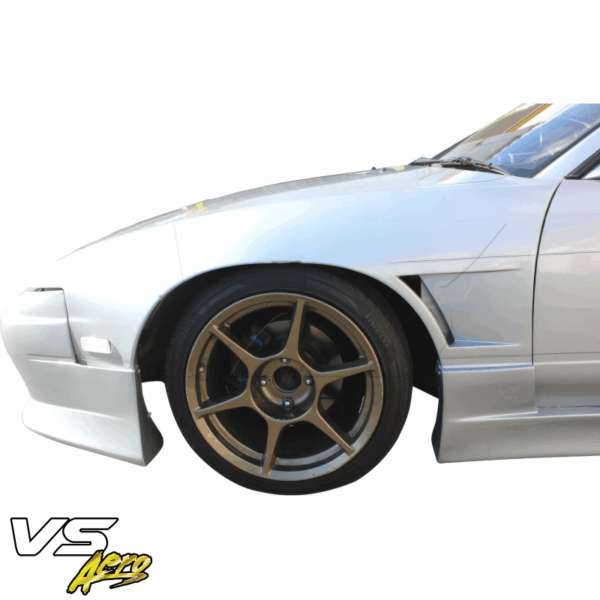 VSaero FRP MSPO Wide Body Fenders (front) 20mm for Nissan 240SX 1989-1994 > 2/3dr - Image 10