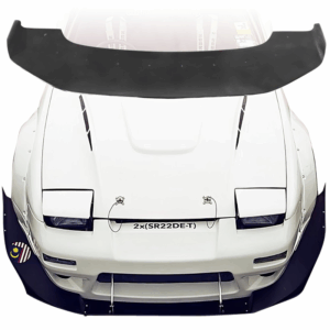 VSaero FRP TKYO v2 Wide Body Front Splitter for Nissan 240SX 1989-1994 > 2/3dr
