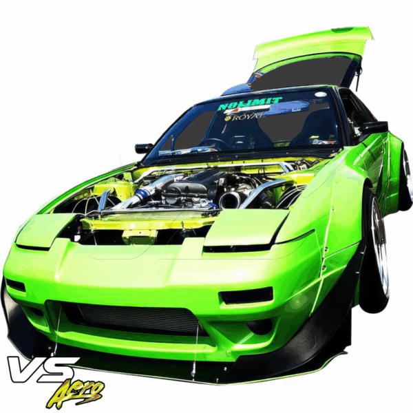 VSaero FRP TKYO v2 Wide Body Front Splitter for Nissan 240SX 1989-1994 > 2/3dr - Image 28