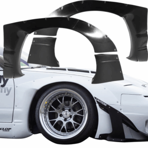 VSaero FRP TKYO v2 Wide Body 50mm Fender Flares (front) 4pc for Nissan 240SX 1989-1994 > 2/3dr