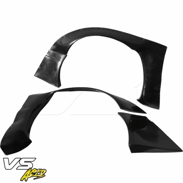 VSaero FRP TKYO v2 Wide Body 50mm Fender Flares (front) 4pc for Nissan 240SX 1989-1994 > 2/3dr - Image 10
