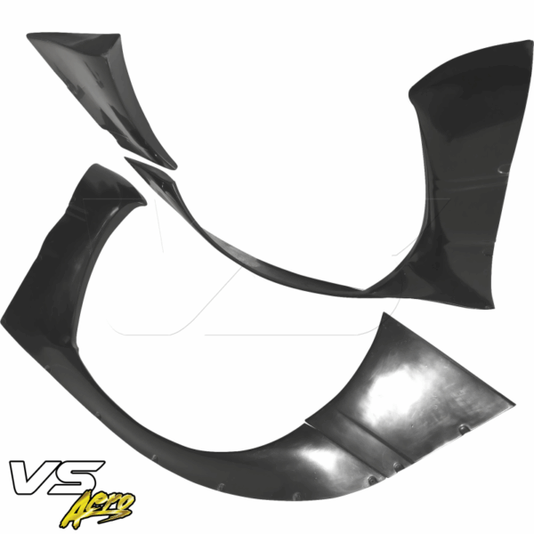 VSaero FRP TKYO v2 Wide Body 50mm Fender Flares (front) 4pc for Nissan 240SX 1989-1994 > 2/3dr - Image 11