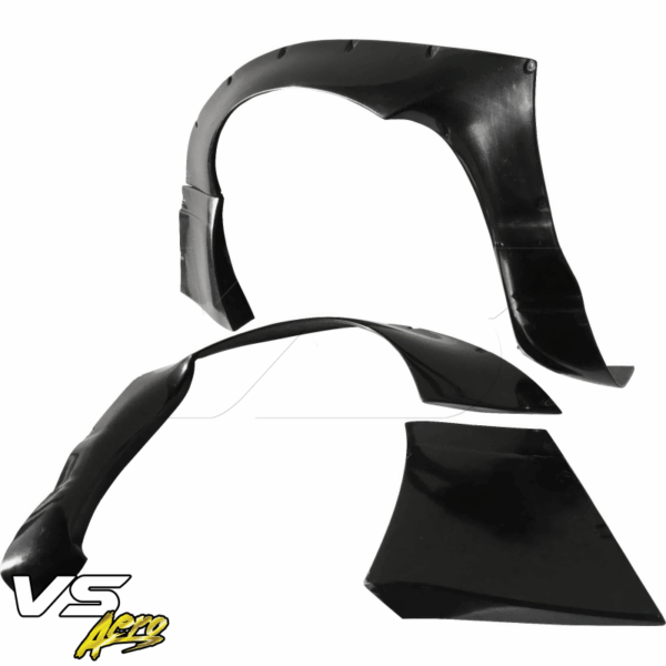 VSaero FRP TKYO v2 Wide Body 50mm Fender Flares (front) 4pc for Nissan 240SX 1989-1994 > 2/3dr - Image 26