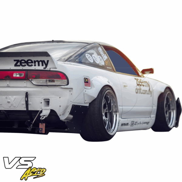 VSaero FRP TKYO v2 Side Skirts for Nissan 240SX 1989-1994 > 2/3dr - Image 4