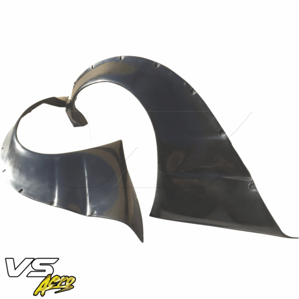 VSaero FRP TKYO v2 Wide Body 80mm Fender Flares (rear) for Nissan 240SX 1989-1994 > 2/3dr - Image 4