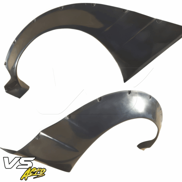 VSaero FRP TKYO v2 Wide Body 80mm Fender Flares (rear) for Nissan 240SX 1989-1994 > 2/3dr - Image 15