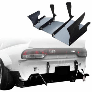 VSaero Plastic TKYO v2 Diffuser for Nissan 240SX 1989-1994 > 2/3dr
