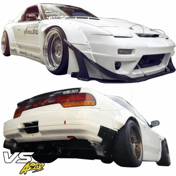 VSaero FRP TKYO v2 Wide Body Kit for Nissan 240SX 1989-1994 > 2/3dr - Image 2