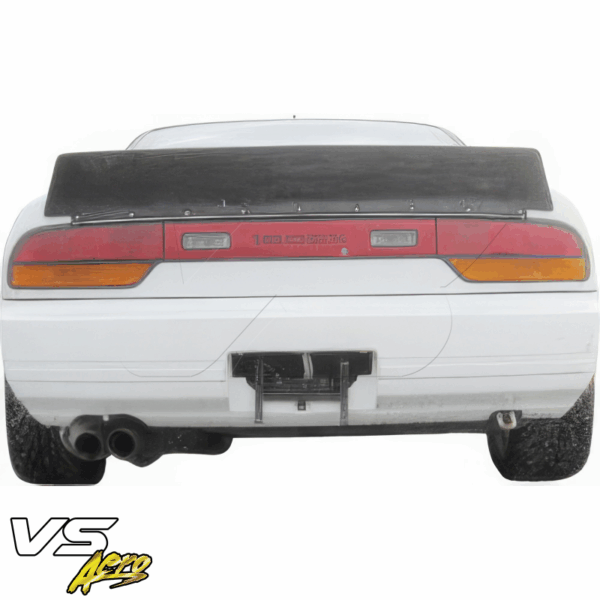 VSaero FRP TKYO v1 Trunk Spoiler Wing for Nissan 240SX 1989-1994 > 3dr Hatch - Image 7
