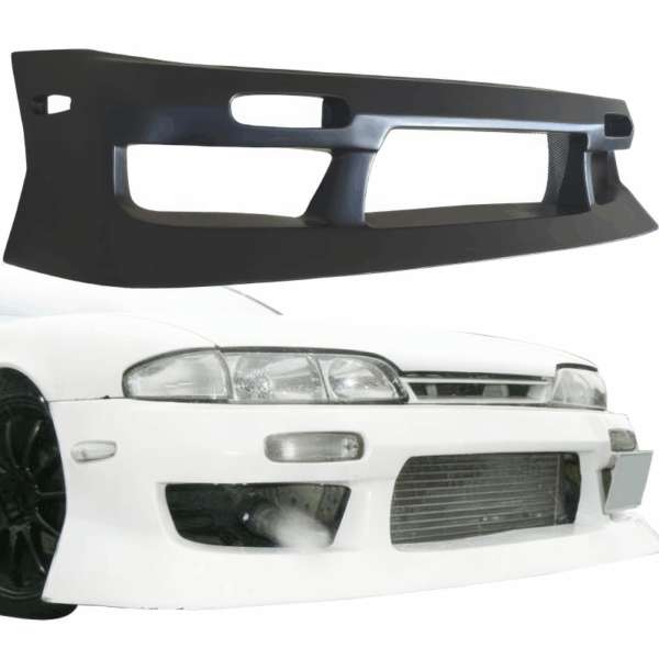 VSaero FRP URA Front Bumper for Nissan 240SX (S14) 1995-1996