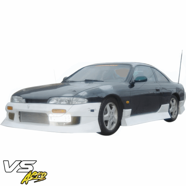 VSaero FRP URA Front Bumper for Nissan 240SX (S14) 1995-1996 - Image 8