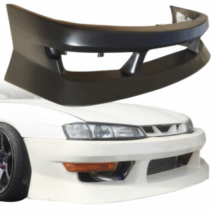 VSaero FRP URA Front Bumper for Nissan 240SX (S14) 1997-1998